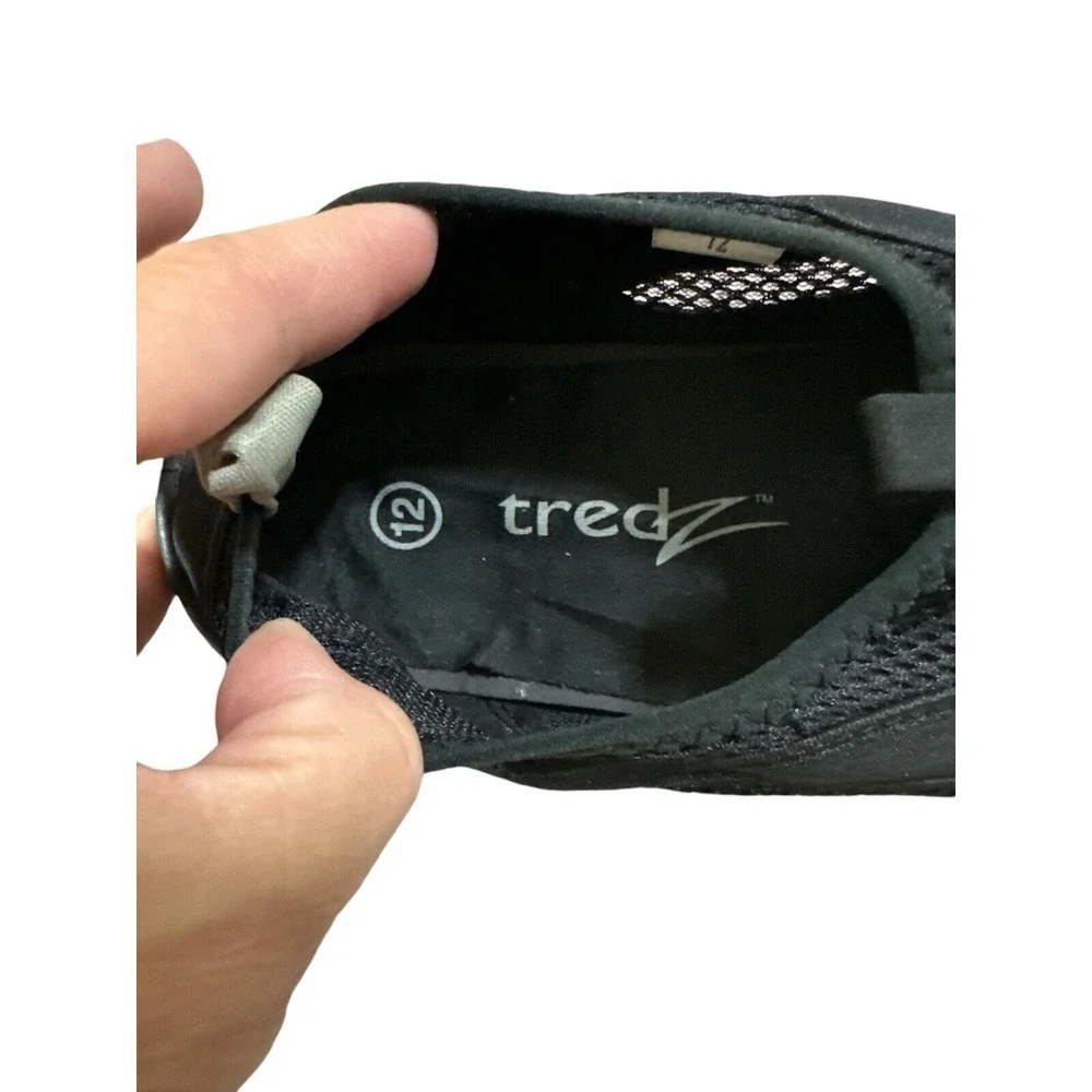 Tredz Beachwear‎ Water Shoes Men's Size 12 - Black Mesh Slip On Outdoors